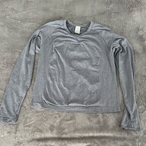 Grey athletic long sleeve